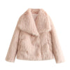 Too Luxe Faux Fur Jacket