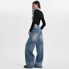 Noveen Wide Leg Denim Pants