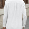 Chic Cotton Button-Up Loose Shirt
