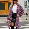 Foxy  Leopard Print Imitation Fur  Coat