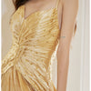 Golden Petal Dress