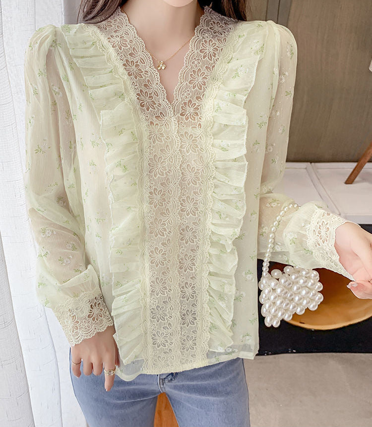 Walk In Like You Own It Ruffle  Blouse