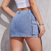 Montanna Denim Mini Skirts