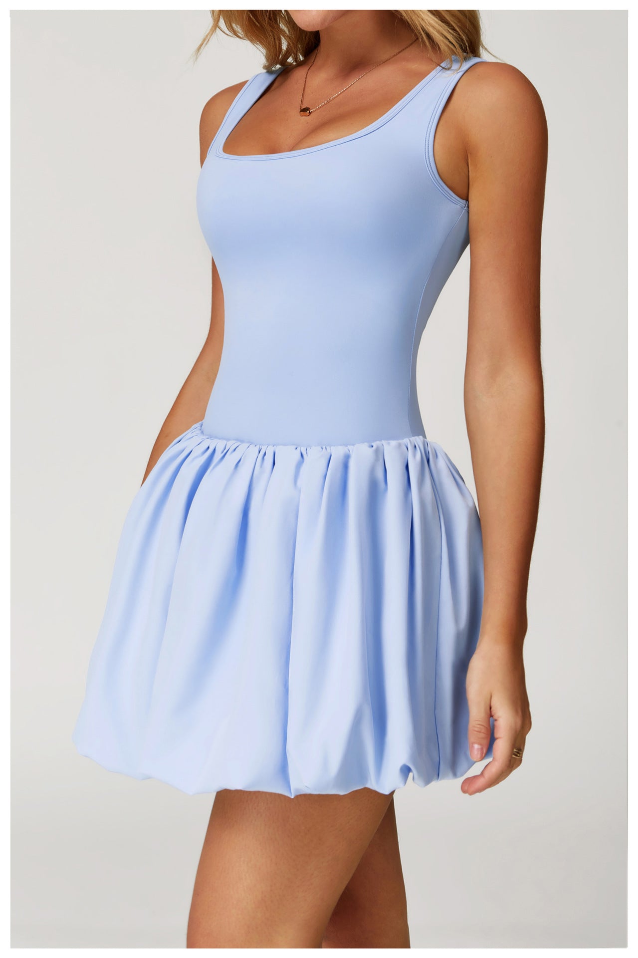 Soleil Escape Fake 2 Piece Dress