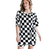 Chessé Checkered Two-Piece Lounge Set