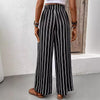 Vacation Mode Striped Palazzo Pants
