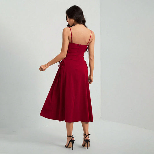 Isla Allure Spaghetti Straps Long Dress