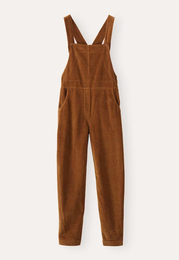 Corduroy Bib Overalls for Women