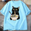 T-shirt graphique Noodle Meowster 
