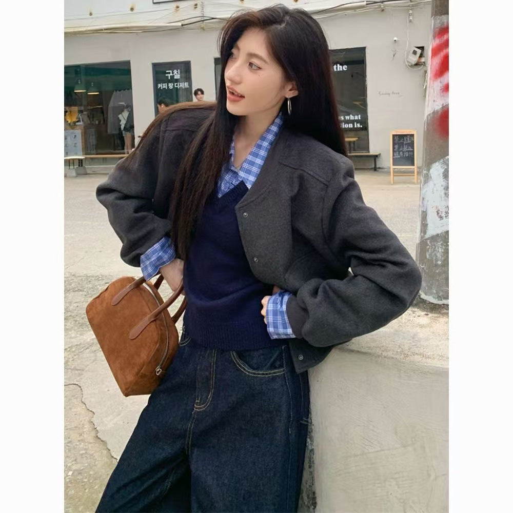 Minimal Mood Retro Jacket"