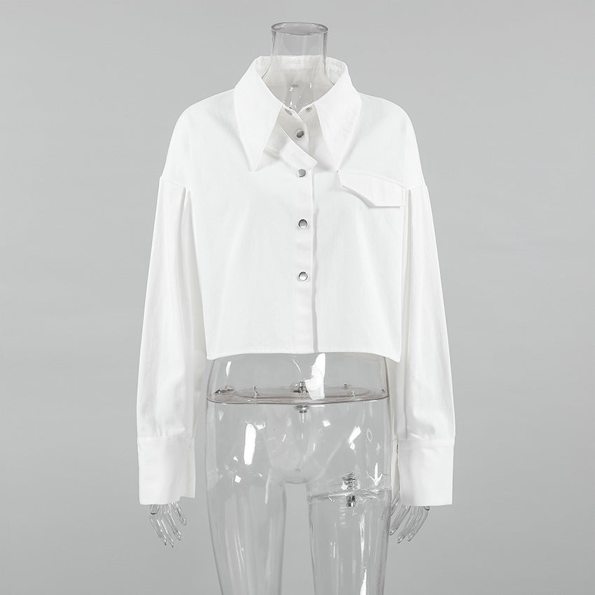 Paris Poise Button-Up