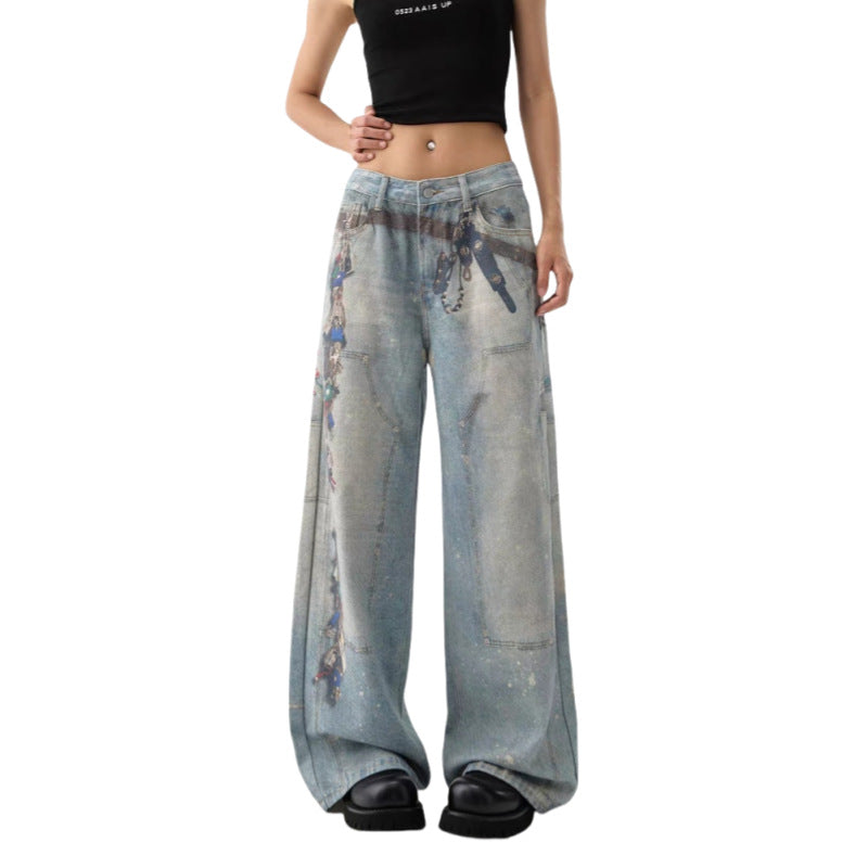 Bold Artistry Baggy Jeans