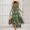 Retro Bloom Boho Dress