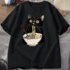 T-shirt graphique Noodle Meowster 