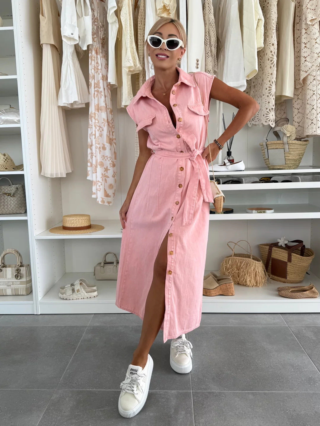 Tropisches Luftkleid