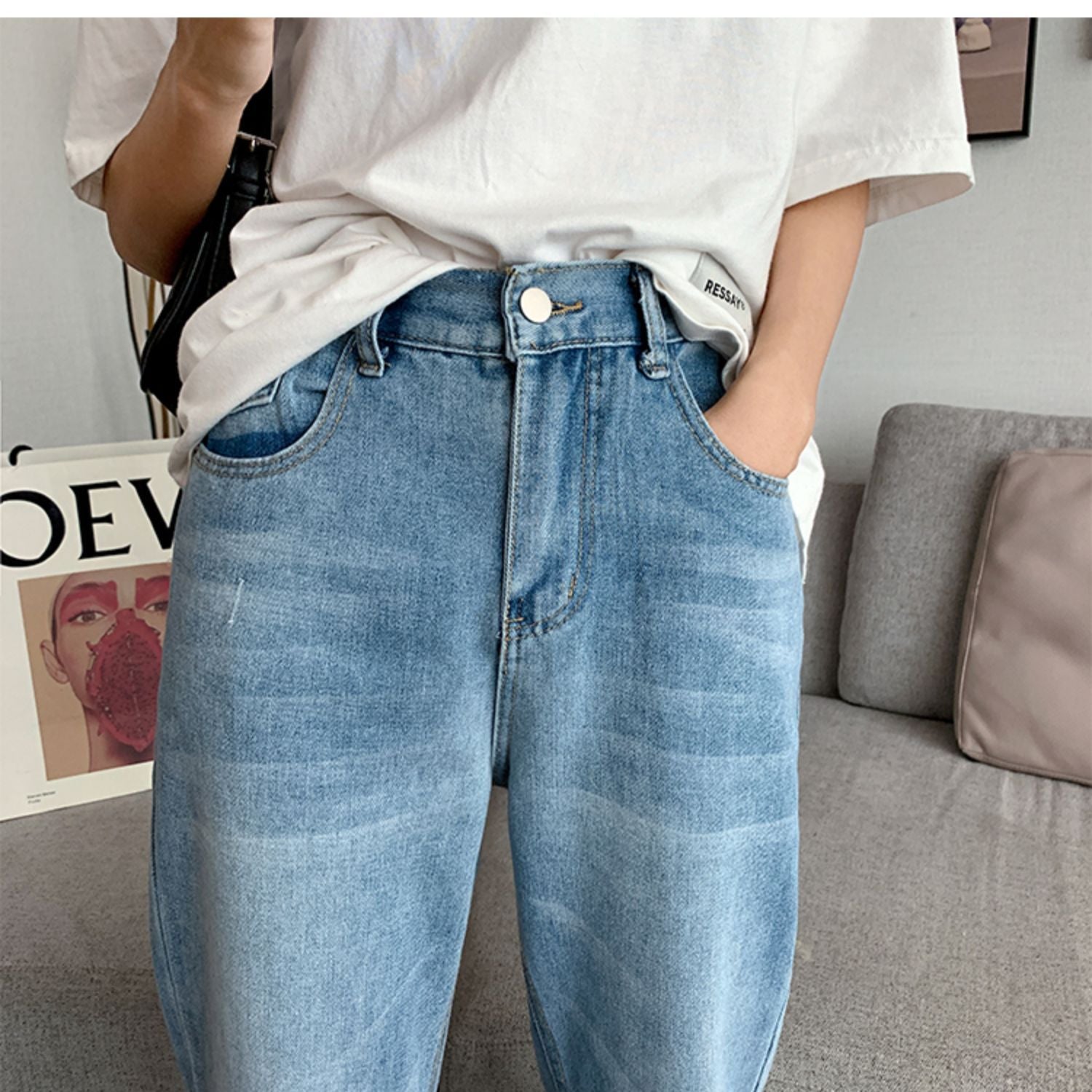 Harem Relaxed Fit Jeans