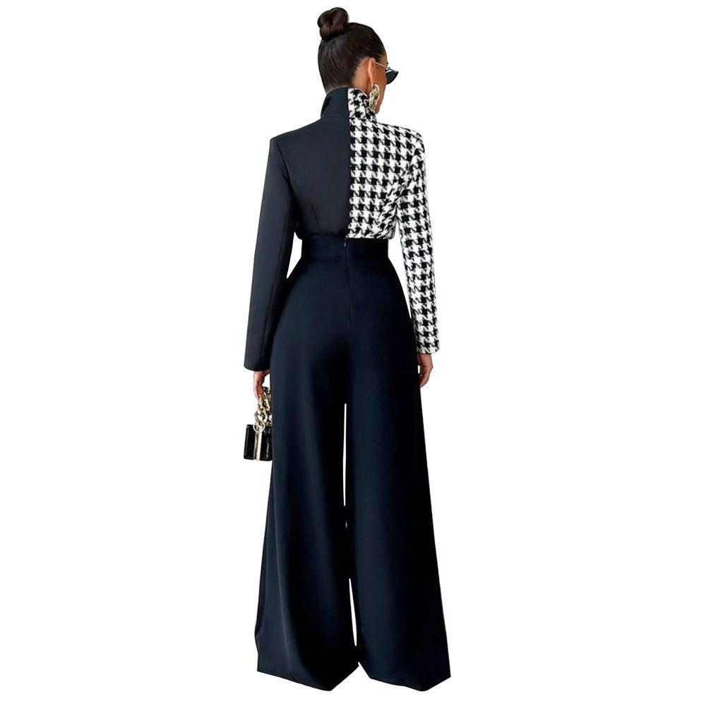 Elegant Power Statement  Pleated Wide-Leg Pants