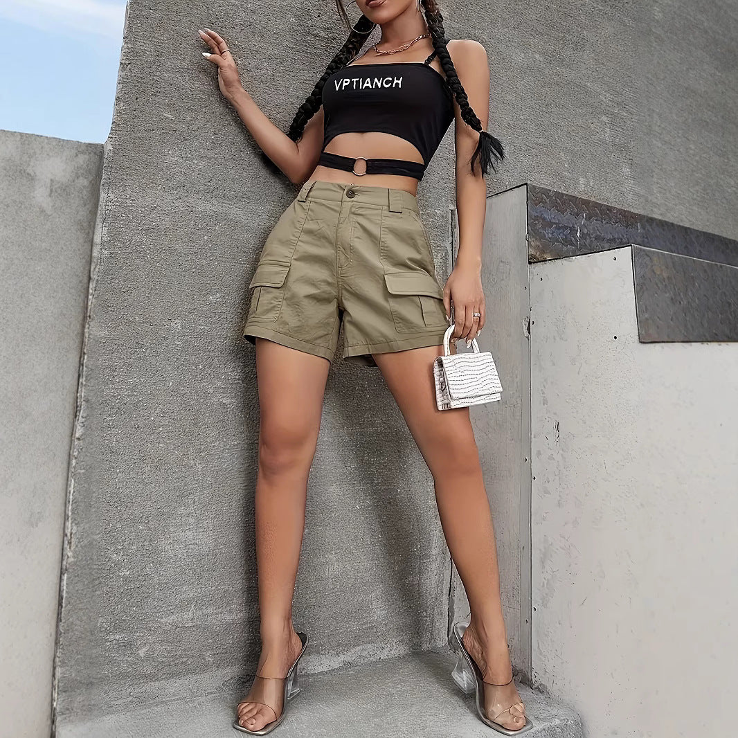 Stay On Lane Cargo-Shorts