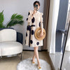 Opulent Charm Polka Dot Dress