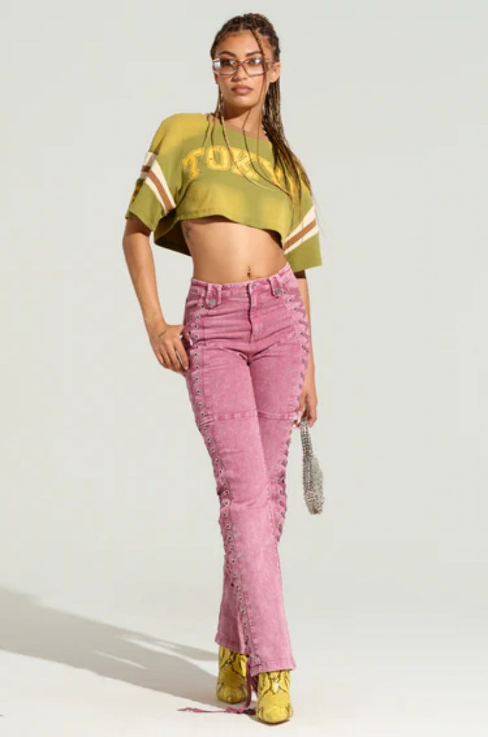 Reap The Cage Schnürjeans 