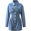 Buttoned Up Babe Denim Mini Dress