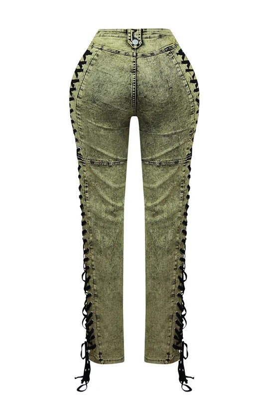 Reap The Cage Schnürjeans 
