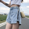 Just My Type Denim-Shorts