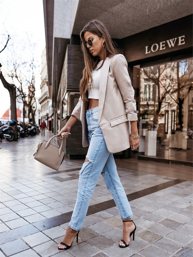 The Business Hour Leather Jacket