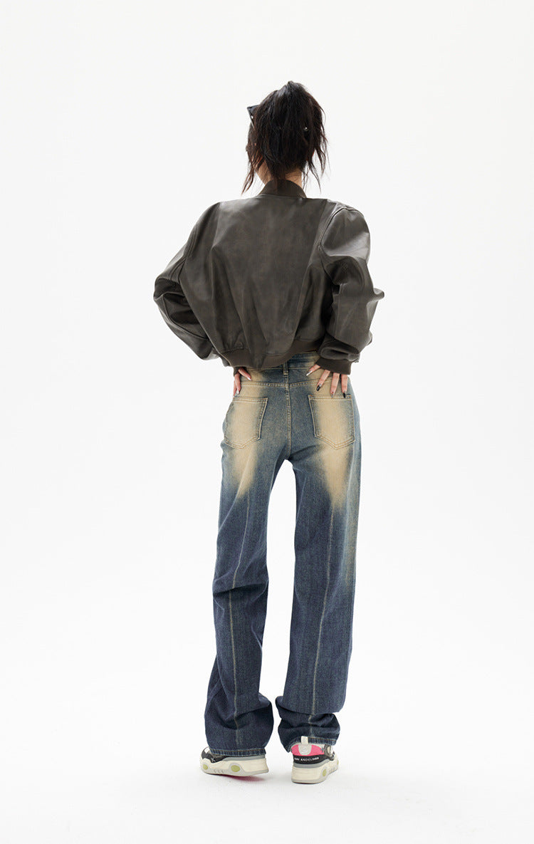 Balley Baseball Uniform Baggy Coat