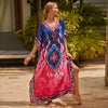 Seaside Vacation Maxi Boho Dress