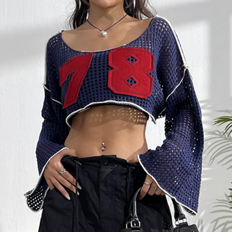 Haut court à manches évasées All About 78