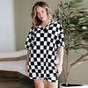 Chessé Checkered Two-Piece Lounge Set