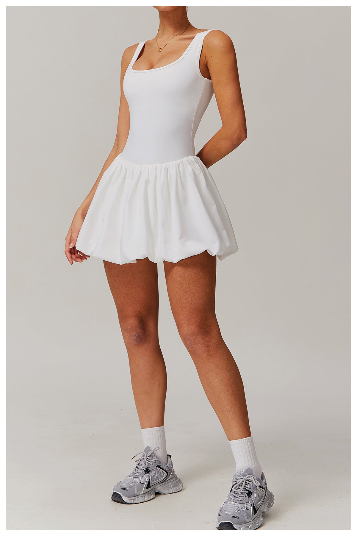 Soleil Escape Fake 2 Piece Dress