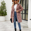 Foxy  Leopard Print Imitation Fur  Coat