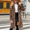 Foxy  Leopard Print Imitation Fur  Coat