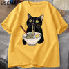 T-shirt graphique Noodle Meowster 