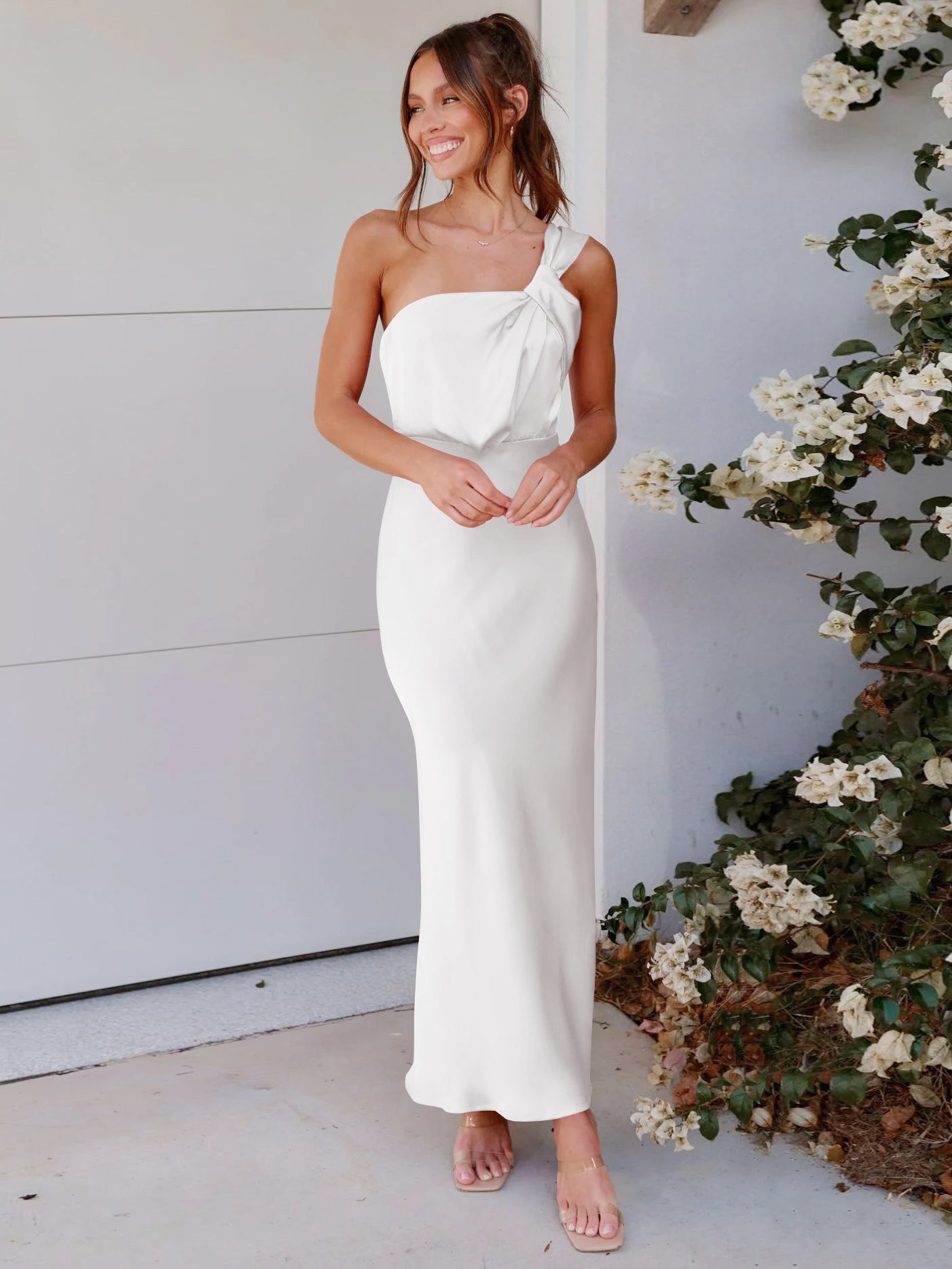 Satine Chic Monostrap Dress"