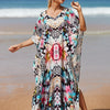 Seaside Vacation Maxi Boho Dress
