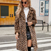 Foxy  Leopard Print Imitation Fur  Coat