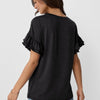 Calm Edge Ruffle Tee