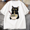 T-shirt graphique Noodle Meowster 