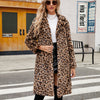 Foxy  Leopard Print Imitation Fur  Coat