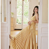 Golden Petal Dress
