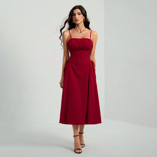 Isla Allure Spaghetti Straps Long Dress