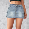 Harper Denim Mini Skirt