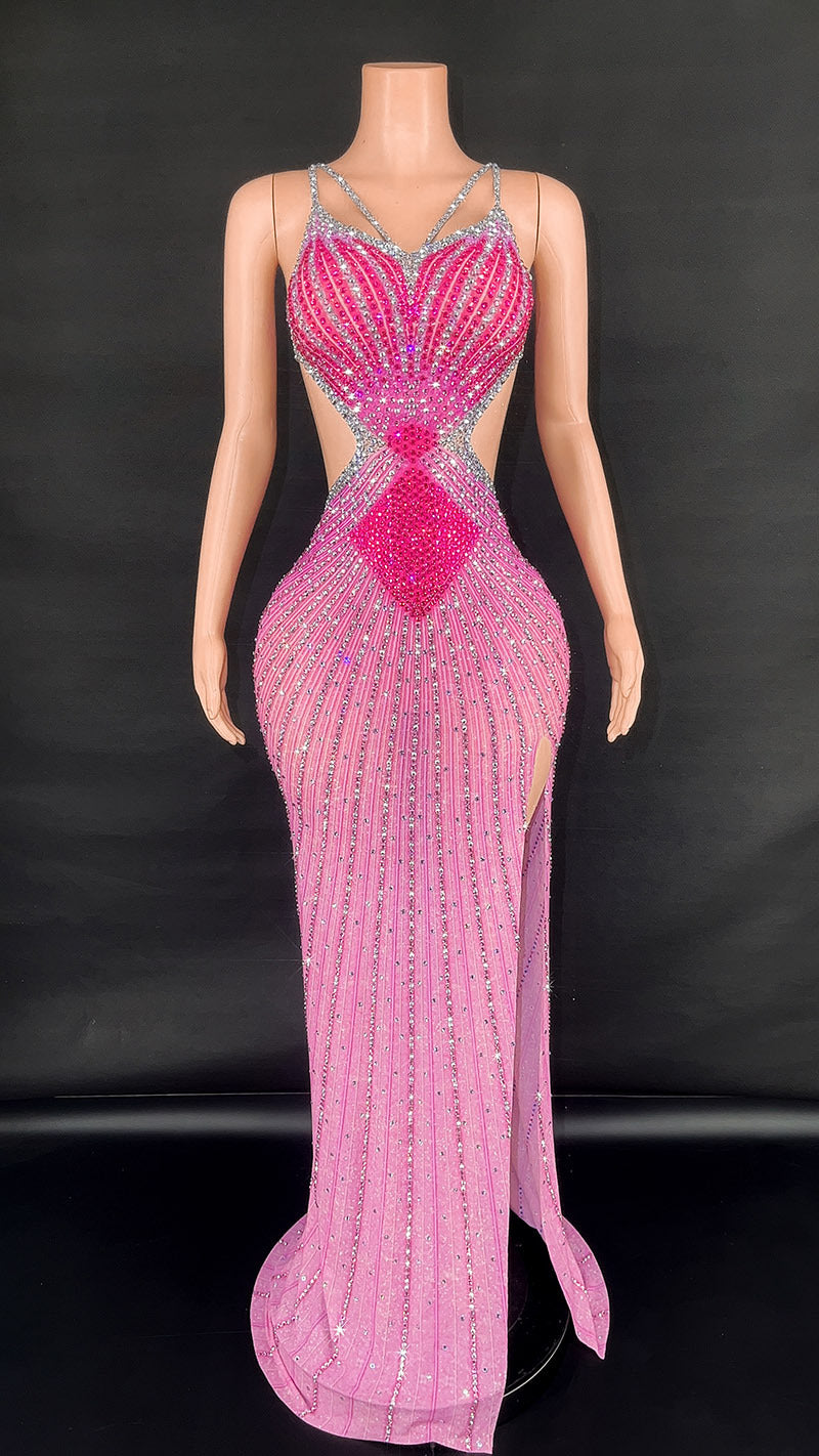 Rhinestone Siren Dress"