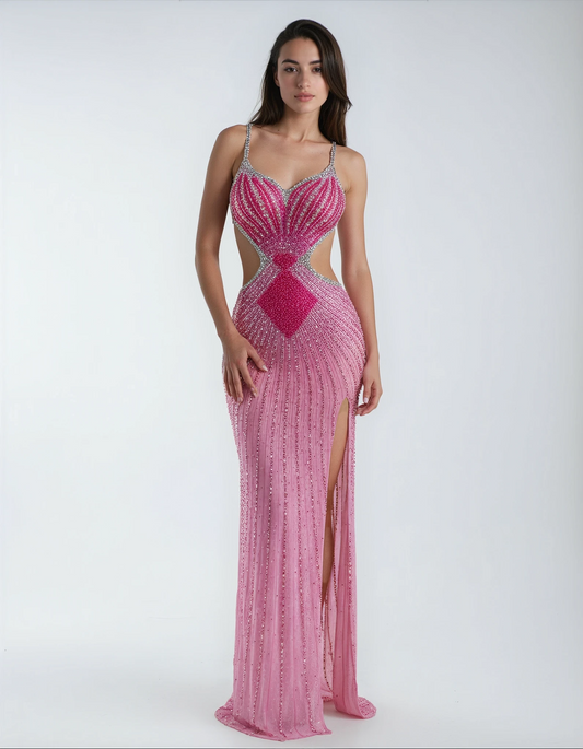 Rhinestone Siren Dress"