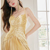 Golden Petal Dress