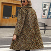Foxy  Leopard Print Imitation Fur  Coat