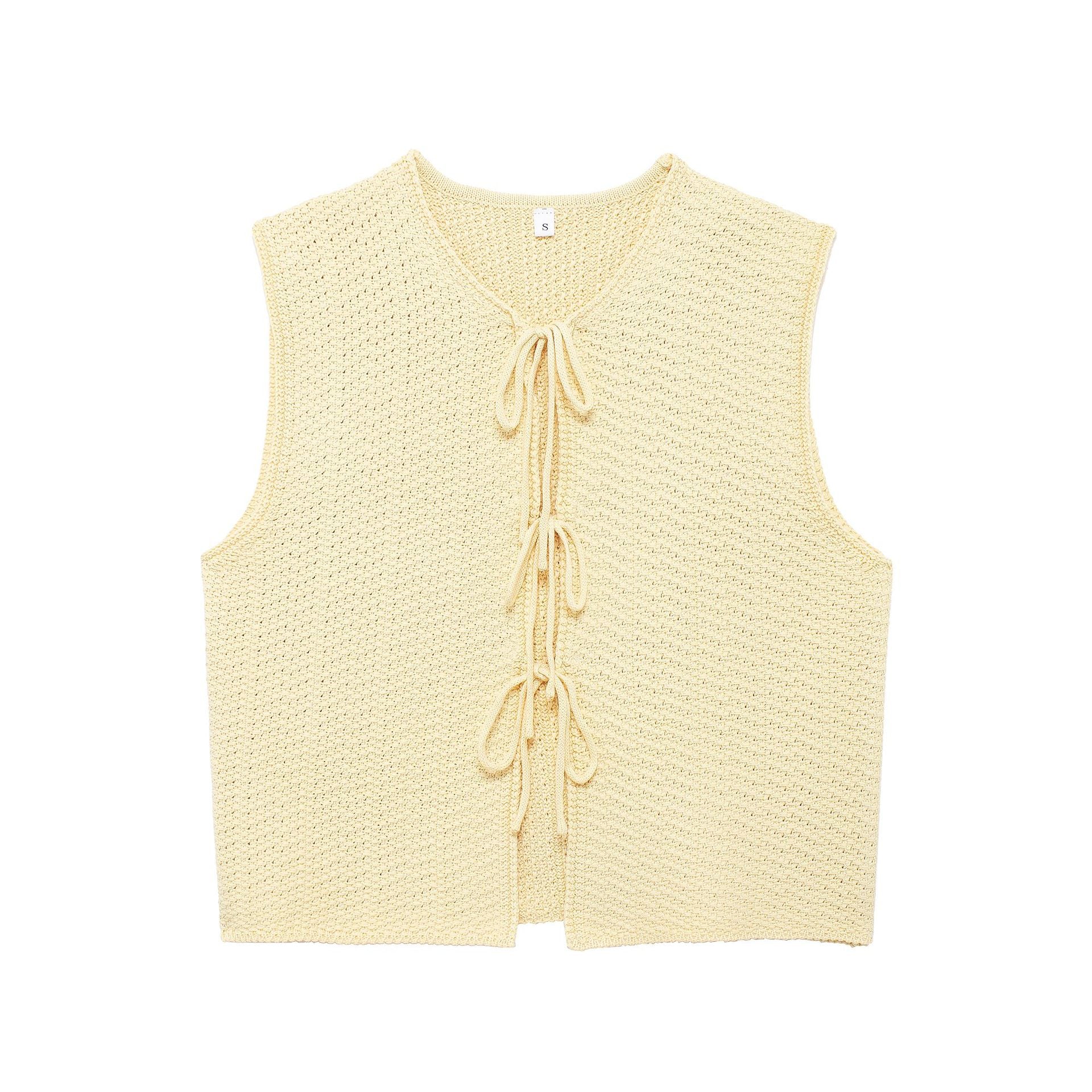 Throwback Tie-Up Vest